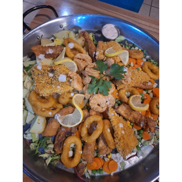 Platou fritto-mixto (mixt de pește) – 1450 gr